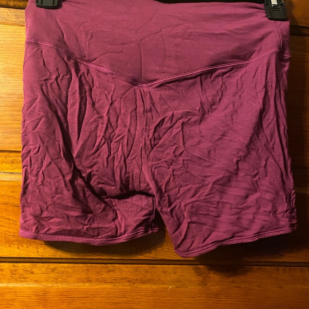 Women's Stylish Purple Bike Shorts - Picture 2 of 3